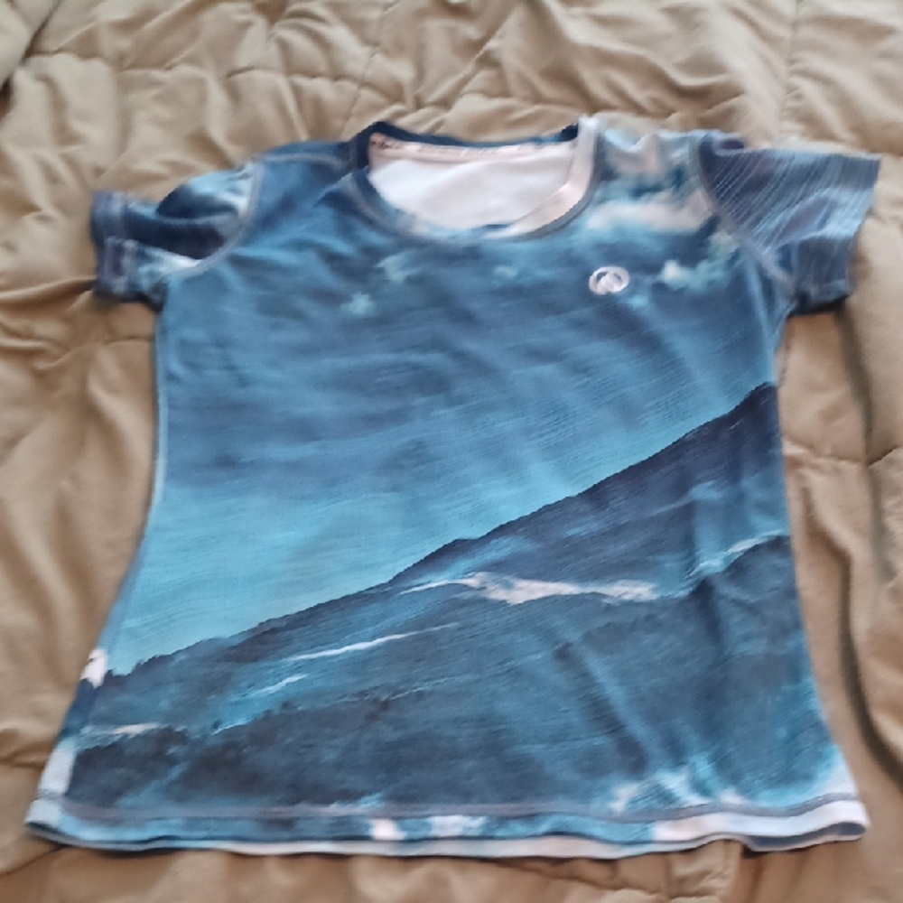 INKnBURN Blue Short Sleeve Tee